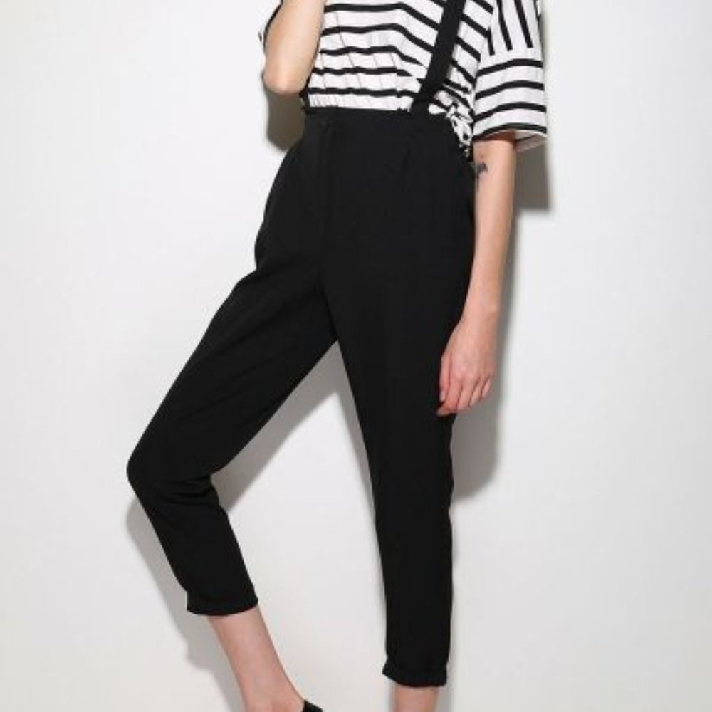 PinkyOtto High-Waisted Black Pants